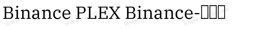 Binance PLEX Binance字体转换